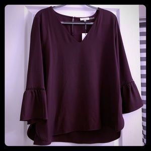 Plum Calvin Klein Blouse